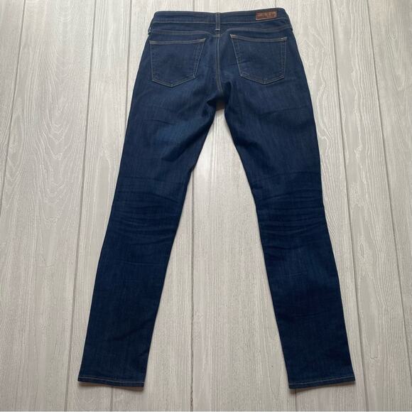 Adriano Goldschmied The Stilt Cigarette Leg Dark Wash Blue Skinny Jeans Size 26R - Picture 2 of 11